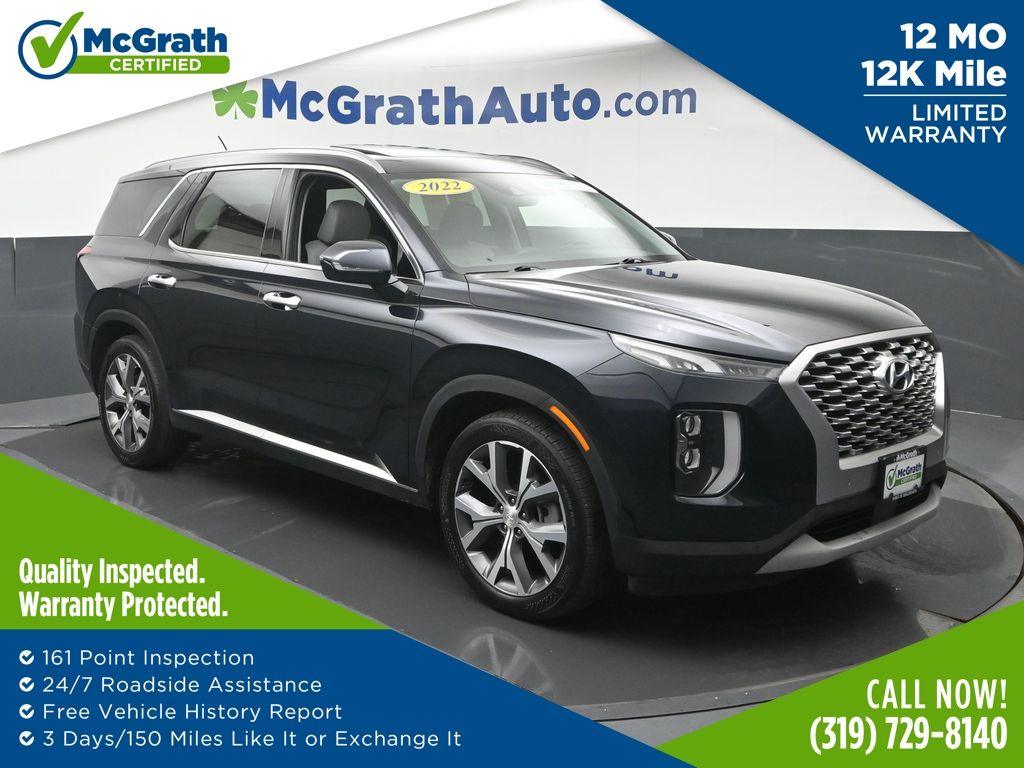 Moonlight Cloud 2022 Hyundai Palisade SUV / Crossover All-Wheel Drive 8-Speed Automatic