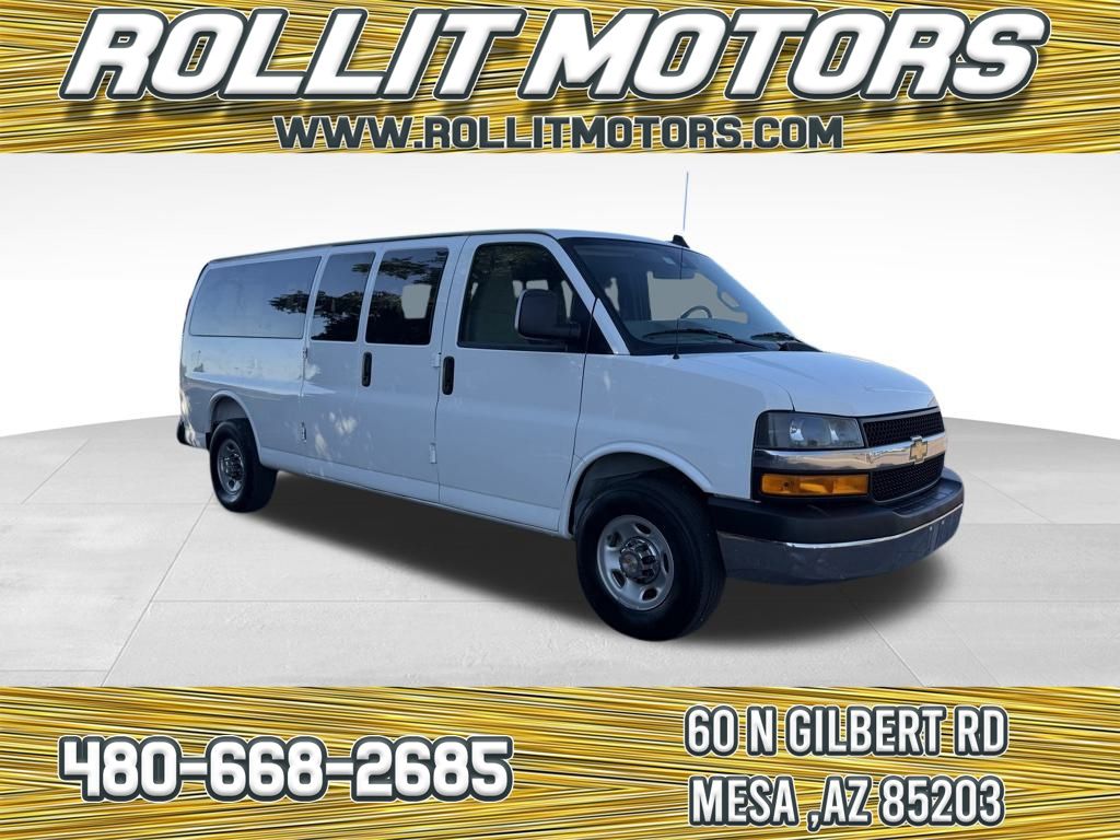 Summit White 2025 Chevrolet Express Van Rear-Wheel Drive 