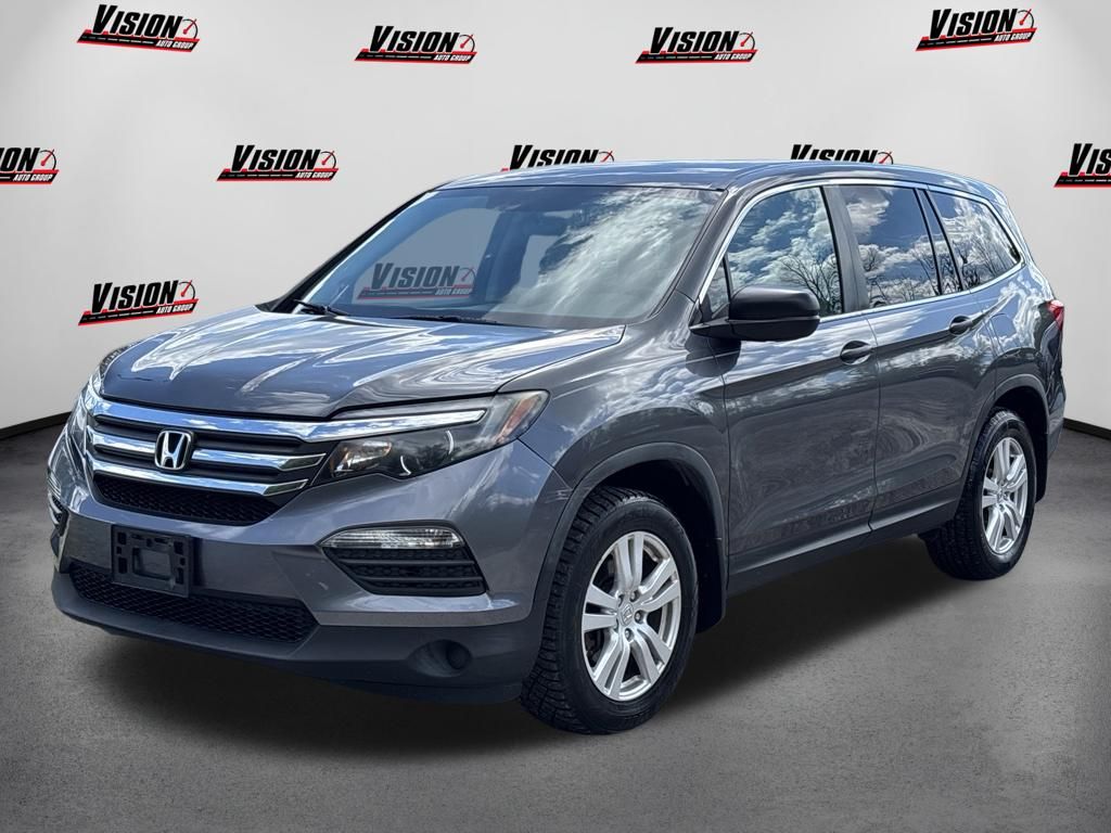 Silver 2016 Honda Pilot SUV / Crossover Front-Wheel Drive 6-Speed Automatic
