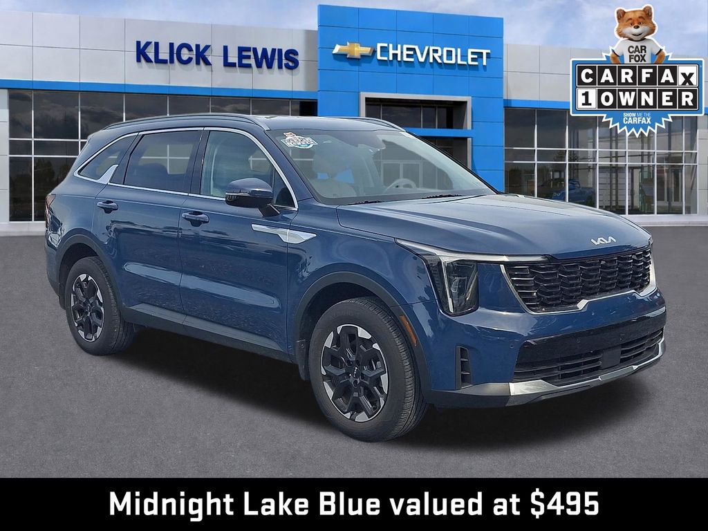 Midnight Lake Blue 2025 Kia Sorento S AWD SUV / Crossover All-Wheel Drive 8-Speed Automatic