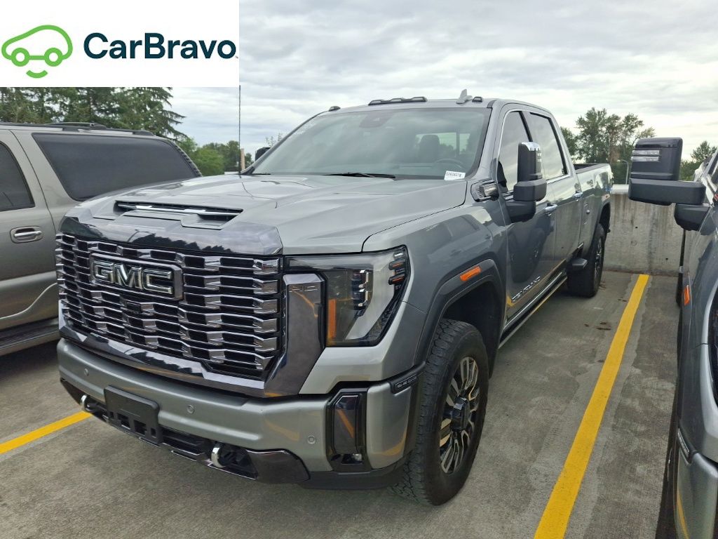 Sterling Metallic 2024 GMC Sierra 3500HD Pickup Truck Four-Wheel Drive Automatic