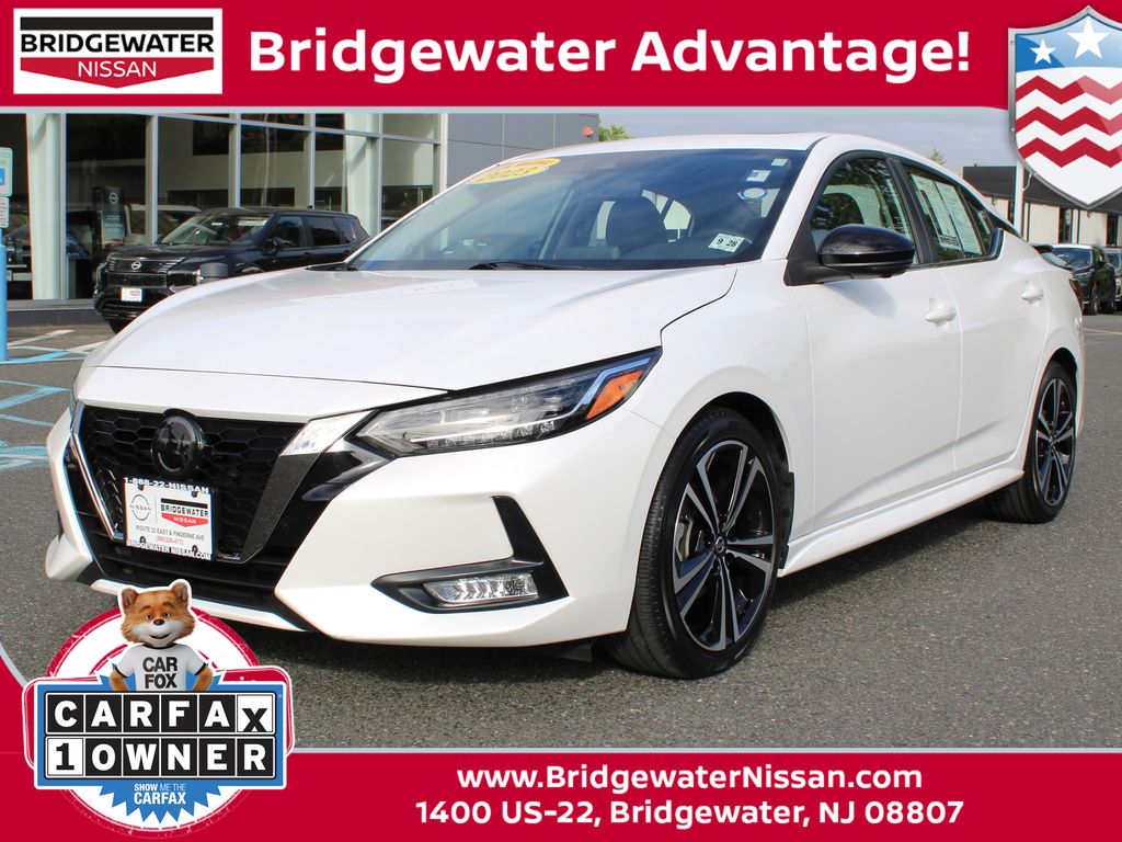 Aspen White 2023 Nissan Sentra Sedan Front-Wheel Drive Continuously Variable Transmission
