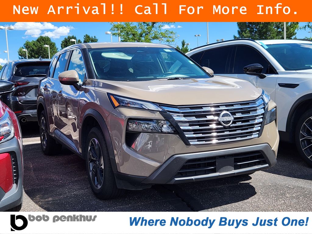 Baja Storm Metallic 2025 Nissan Rogue SUV / Crossover All-Wheel Drive Continuously Variable Transmission