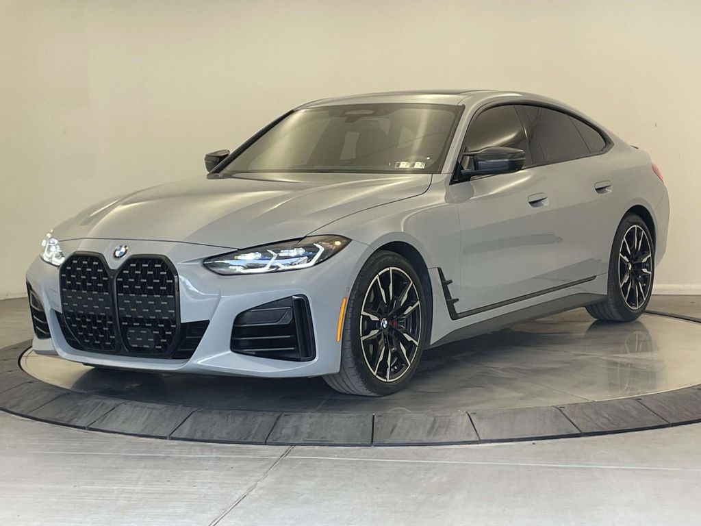 Brooklyn Gray Metallic 2024 BMW 4 Series Coupe All-Wheel Drive 8-Speed Automatic