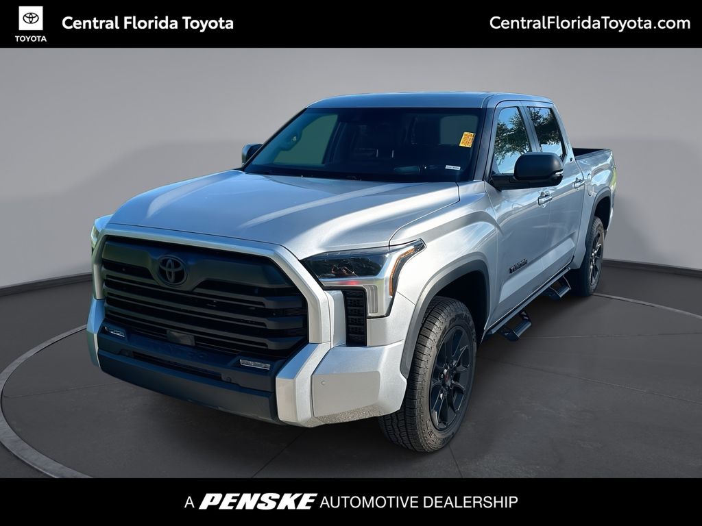 Celestial Silver Metallic 2024 Toyota Tundra Pickup Truck Four-Wheel Drive Automatic