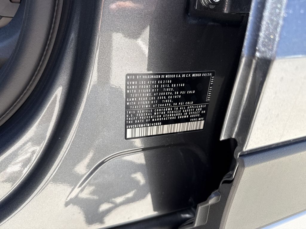 2026 Volkswagen Tiguan 2.0T S Gray at DeMontrond Automotive Group