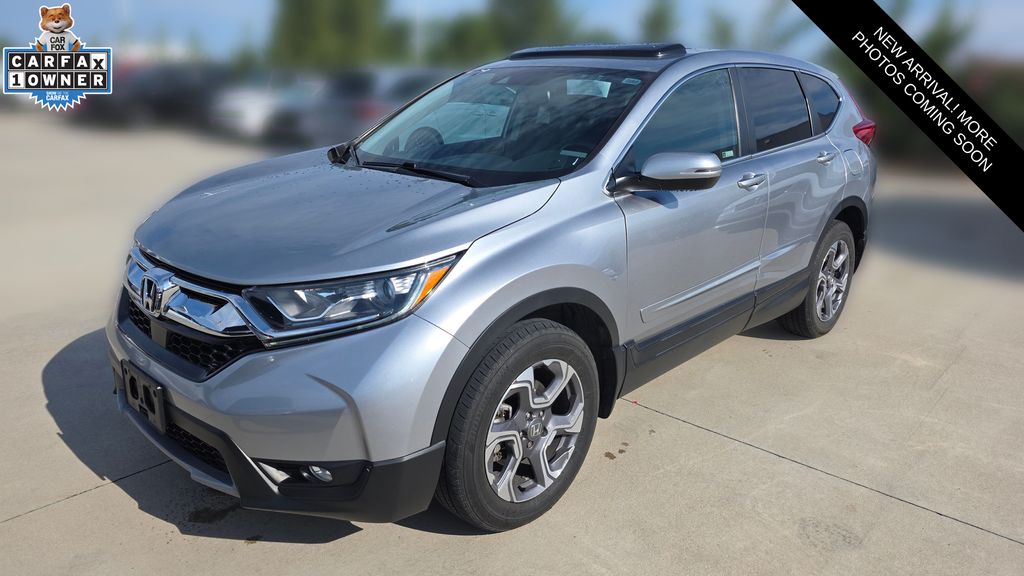 Lunar Silver Metallic 2019 Honda CR-V SUV / Crossover All-Wheel Drive Continuously Variable Transmission