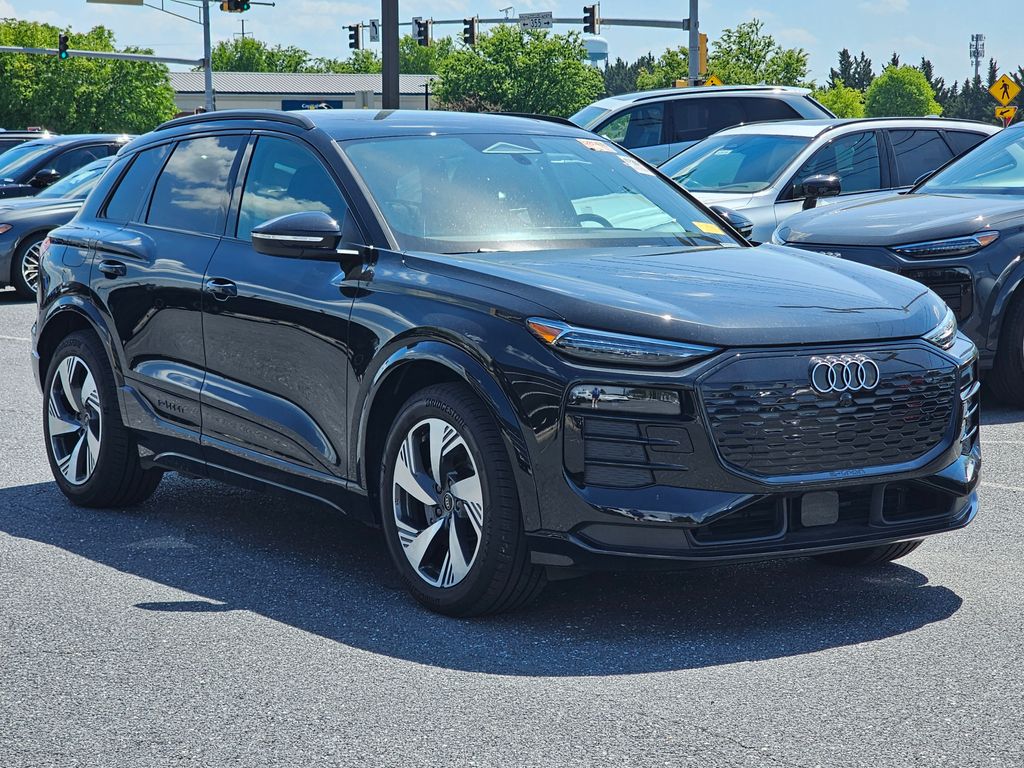 Mythos Black Metallic 2025 Audi Q6 e-tron quattro Prestige SUV / Crossover All-Wheel Drive Automatic
