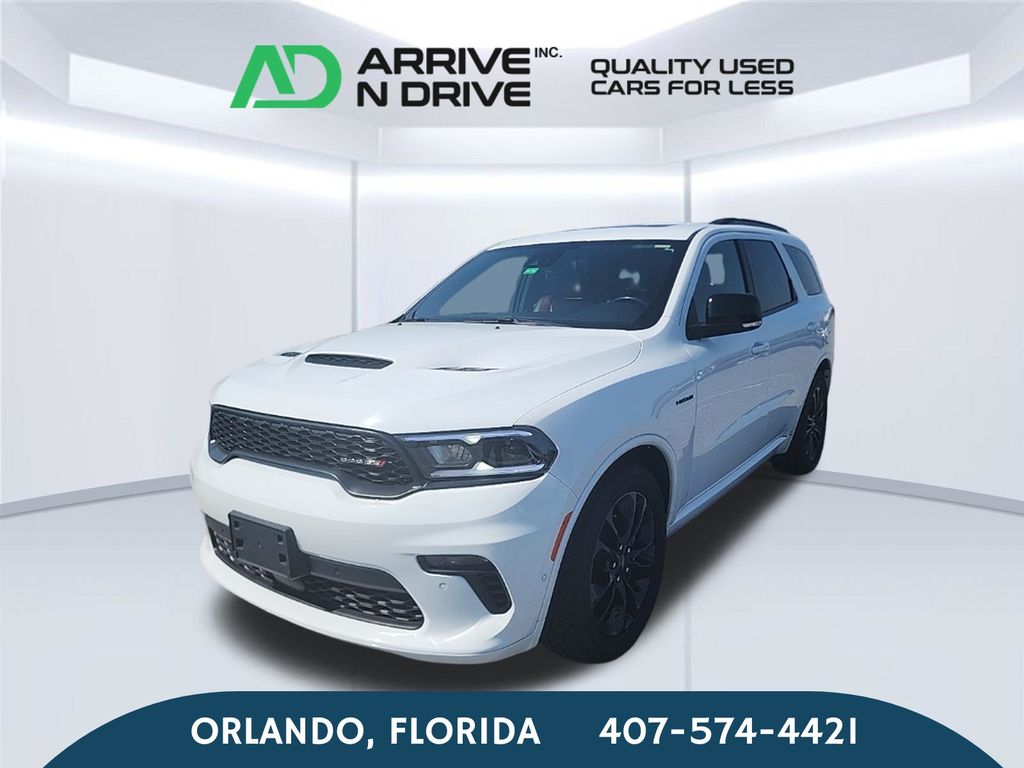 White Knuckle Clearcoat 2022 Dodge Durango SUV / Crossover All-Wheel Drive 8-Speed Automatic