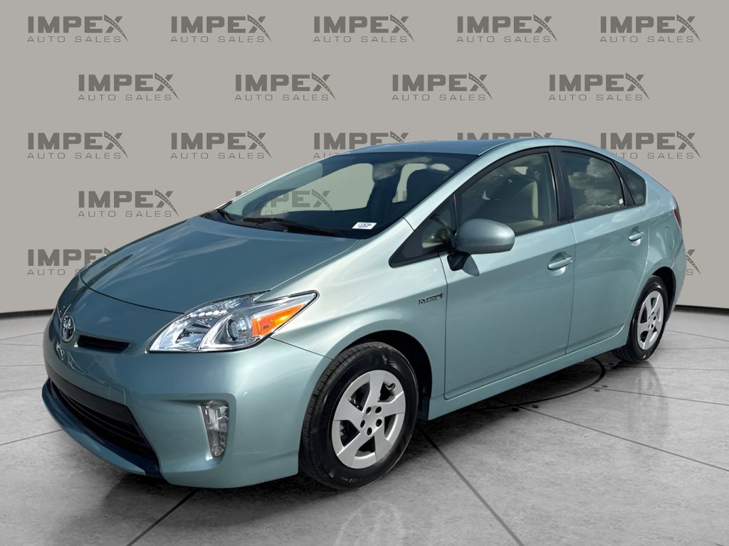 2013 Toyota Prius Pearl Hatchback Tracción delantera Transmisión variable continua