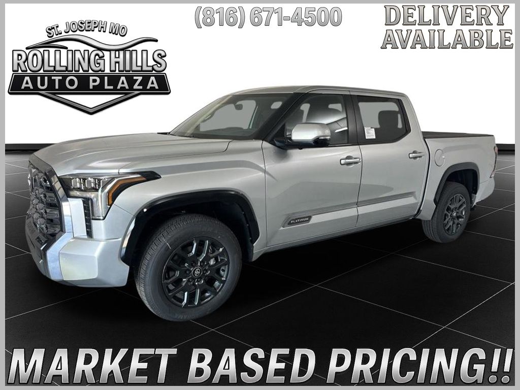 Celestial Silver Metallic 2026 Toyota Tundra Pickup Truck Four-Wheel Drive Automatic
