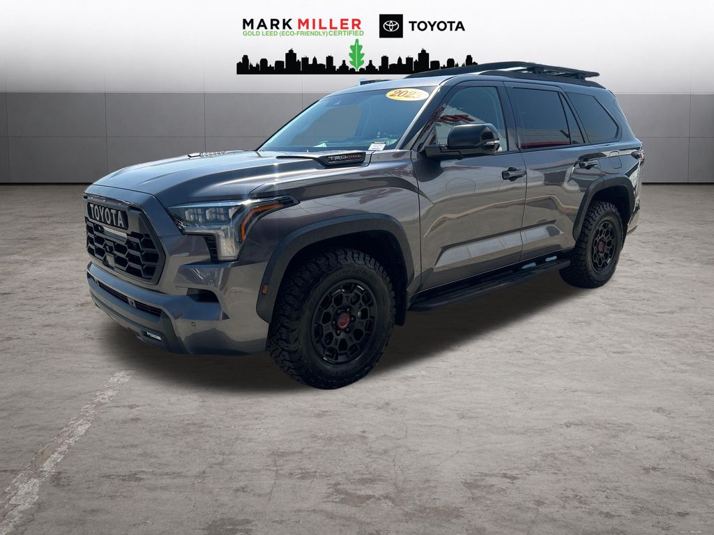 Magnetic Gray Metallic 2023 Toyota Sequoia SUV / Crossover Four-Wheel Drive Automatic