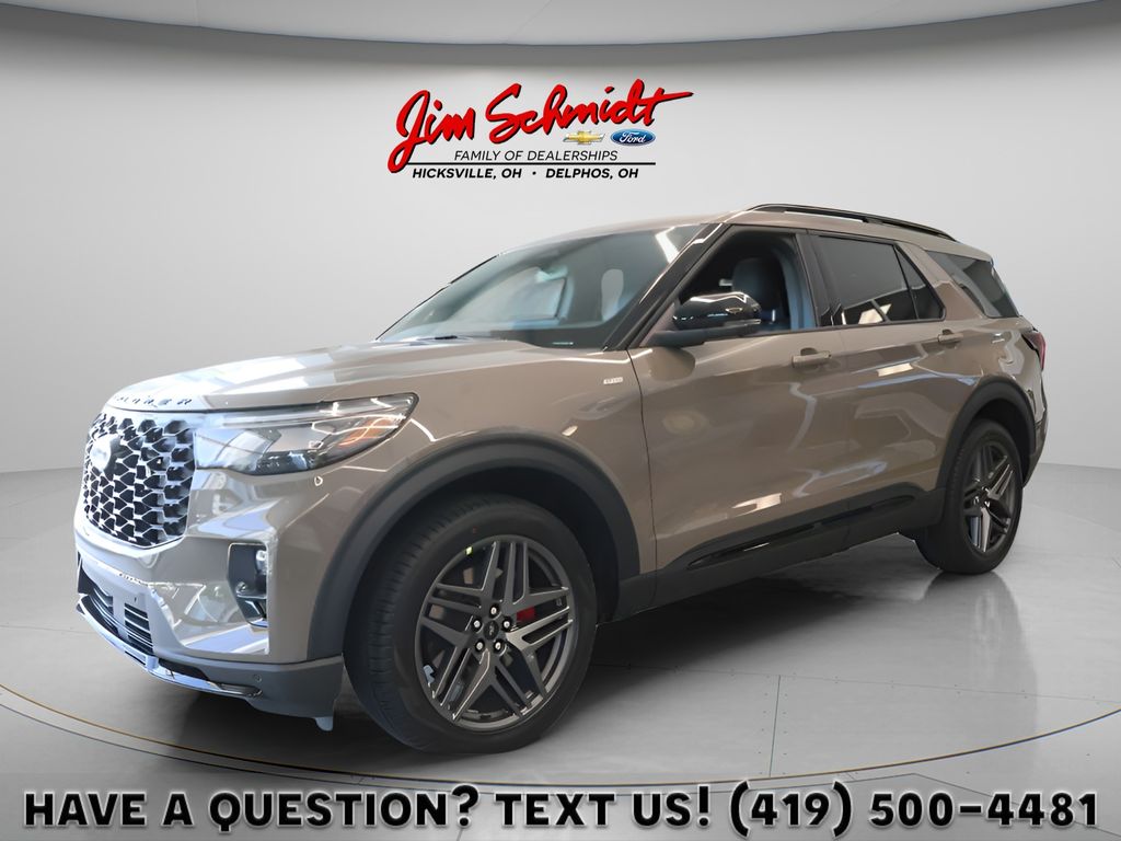 Marsh Gray 2026 Ford Explorer ST-Line AWD SUV / Crossover All-Wheel Drive Automatic