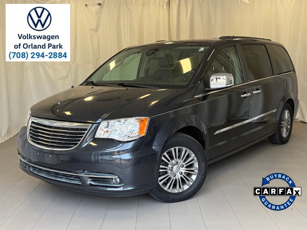 Gray (Maximum Steel Metallic Clearcoat) 2013 Chrysler Town & Country Minivan Front-Wheel Drive 6-Speed Automatic