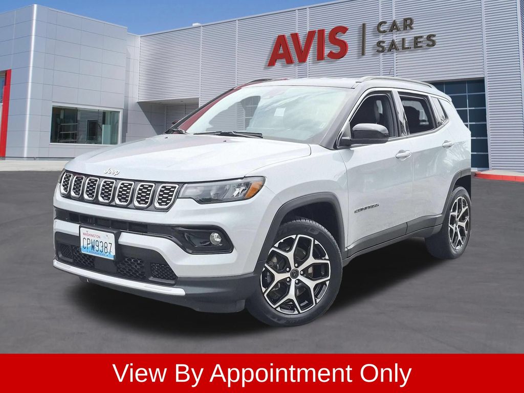Silver Zynith Metallic Clearcoat 2025 Jeep Compass SUV / Crossover Four-Wheel Drive 8-Speed Automatic