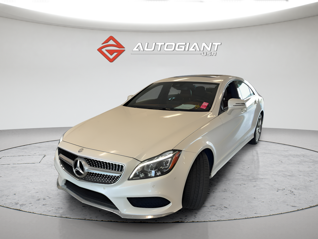 White 2016 Mercedes-Benz CLS 400 4MATIC Sedan All-Wheel Drive 7-Speed Automatic