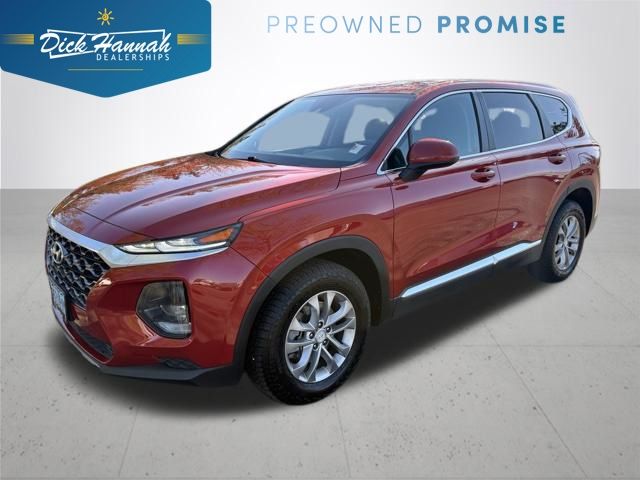 Lava Orange 2020 Hyundai Santa Fe 2.4L SE AWD SUV / Crossover All-Wheel Drive 8-Speed Automatic