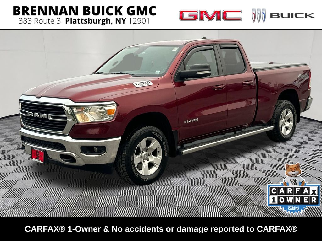 Delmonico Red Pearlcoat 2021 RAM 1500 Pickup Truck Four-Wheel Drive 8-Speed Automatic