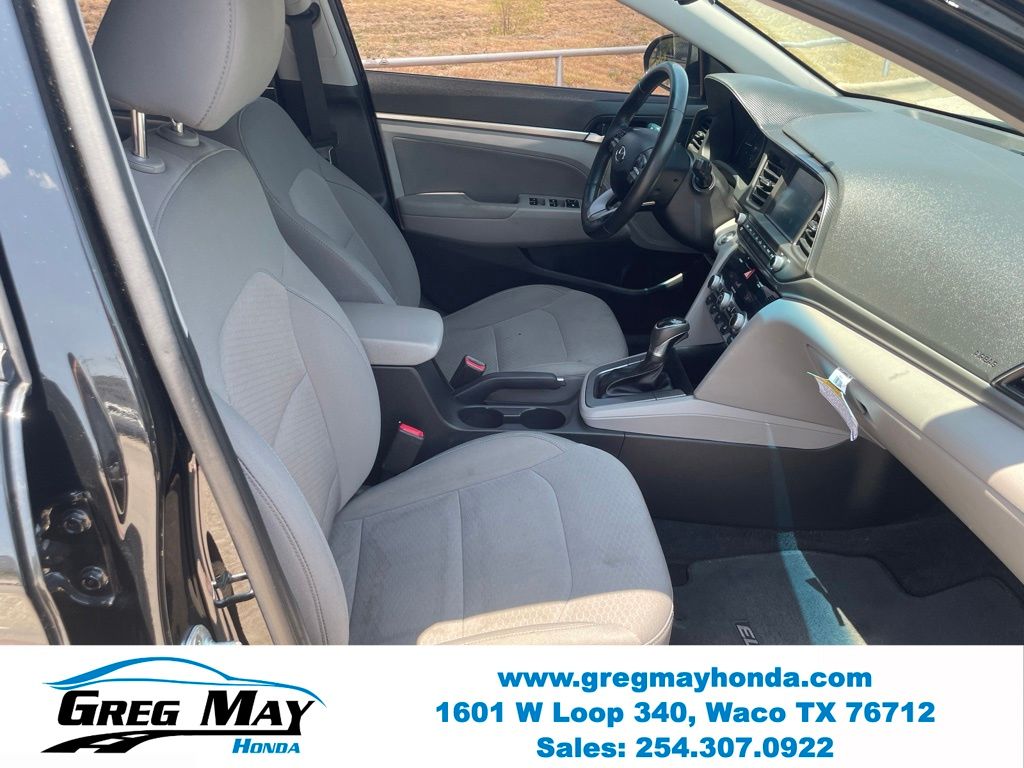 2020 Hyundai Elantra Value Edition Black at Greg May Honda