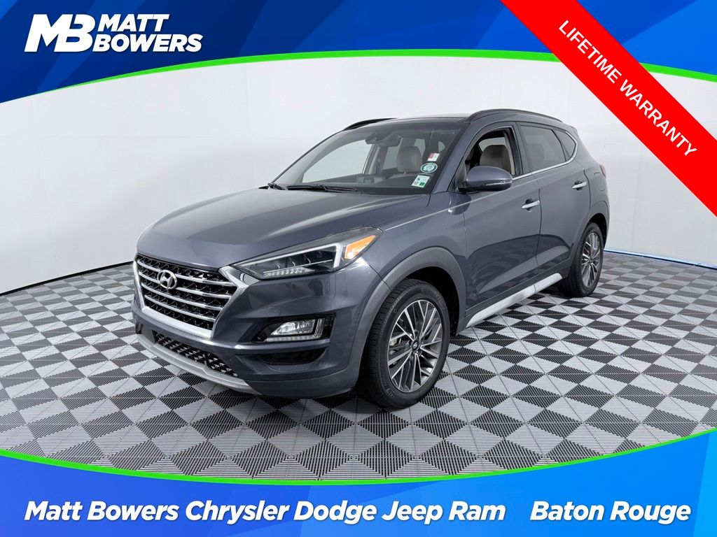 Dusk Blue 2021 Hyundai Tucson SUV / Crossover Front-Wheel Drive 6-Speed Automatic