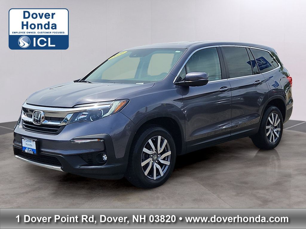Gray 2021 Honda Pilot SUV / Crossover All-Wheel Drive 9-Speed Automatic