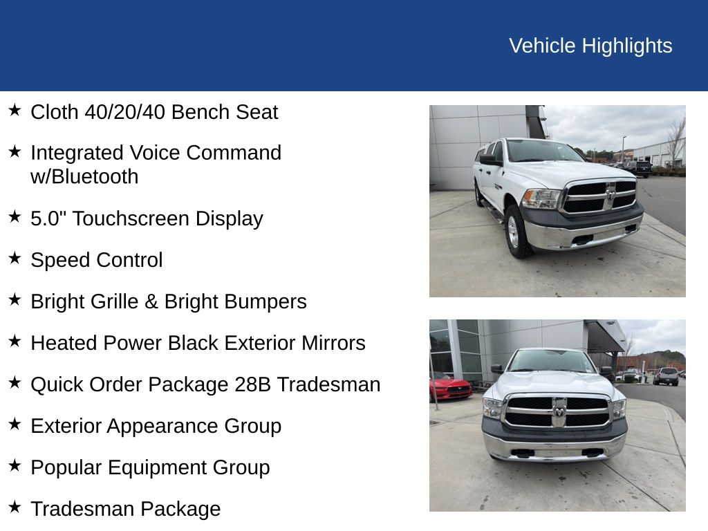 2015 Ram 1500 Tradesman