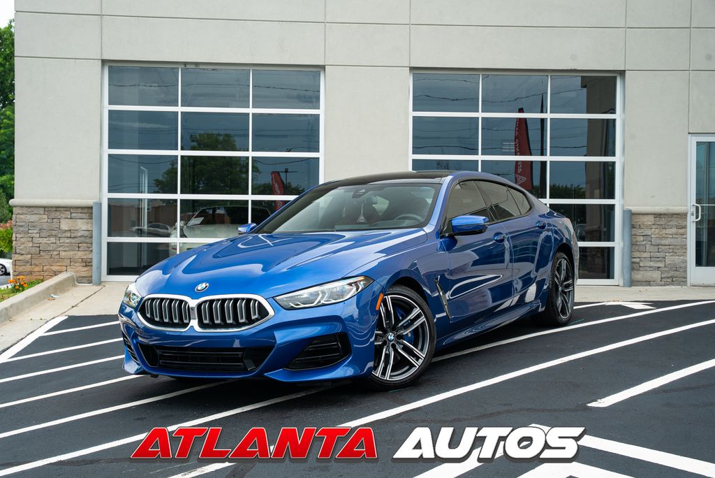 Portimao Blue Metallic 2023 BMW 8 Series Coupe All-Wheel Drive 8-Speed Automatic