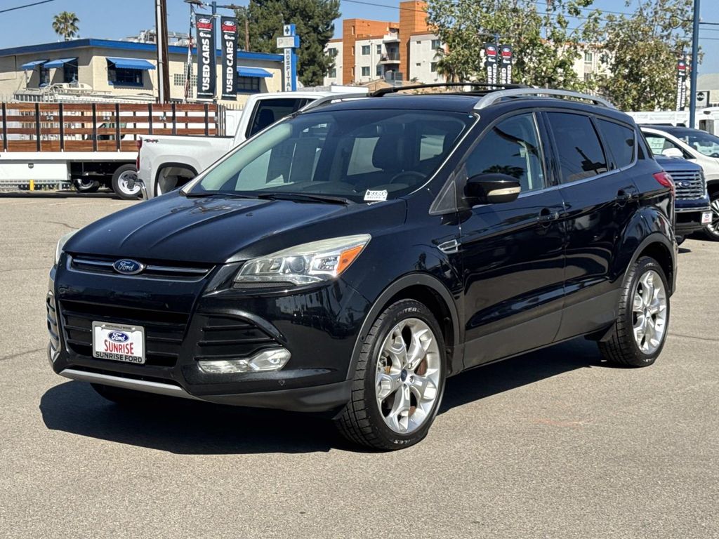 Tuxedo Black 2014 Ford Escape Titanium FWD SUV / Crossover Front-Wheel Drive 6-Speed Automatic