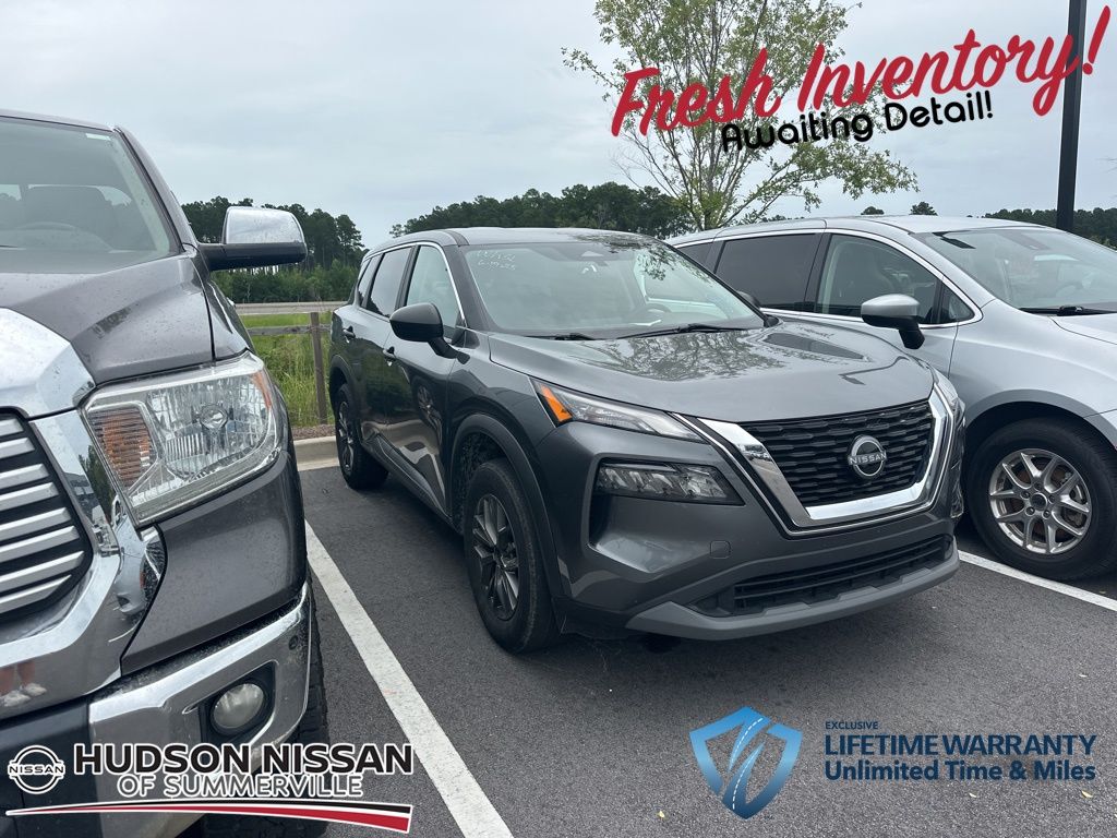 2023 Gun Metallic Nissan Rogue S SUV