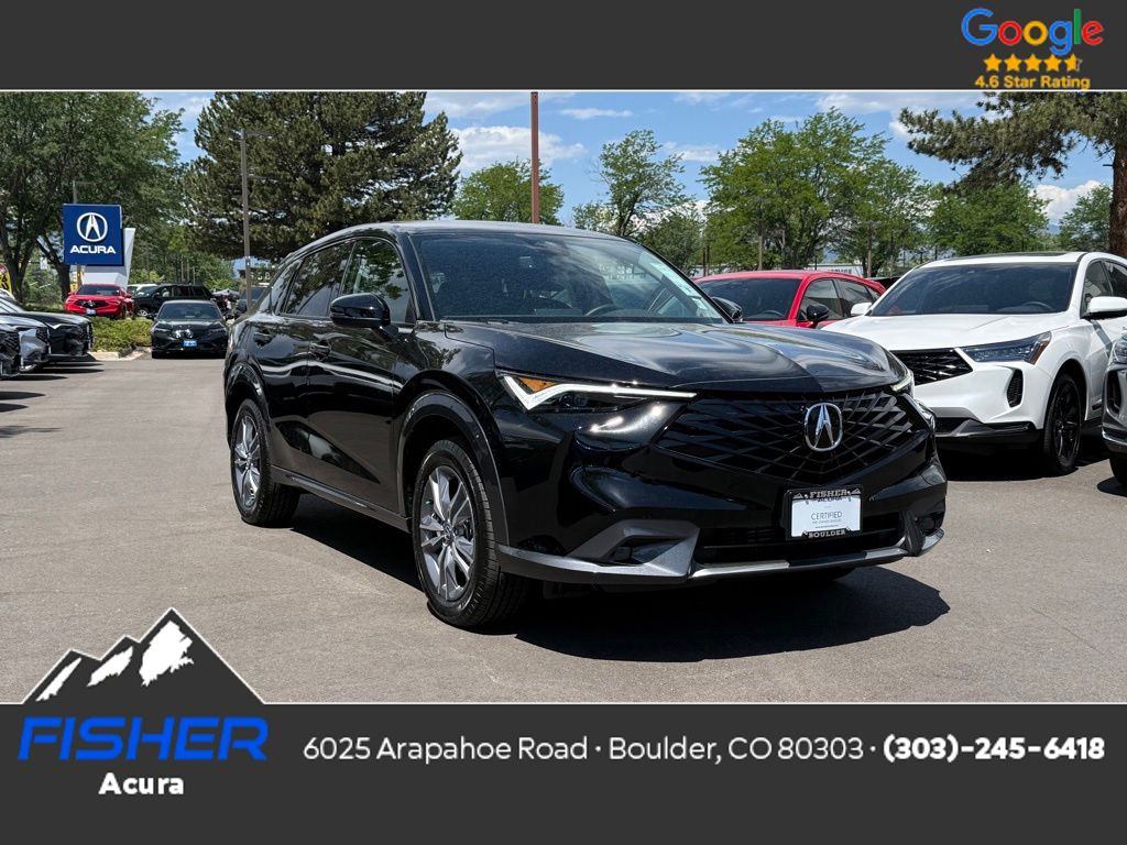 Black 2025 Acura ADX SH-AWD SUV / Crossover All-Wheel Drive Continuously Variable Transmission