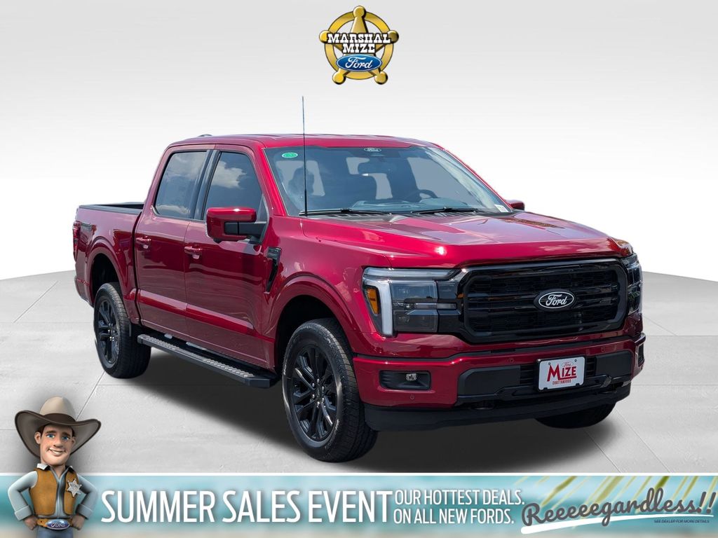 Ruby Red Metallic Tinted Clearcoat 2026 Ford F-150 Pickup Truck Four-Wheel Drive Automatic