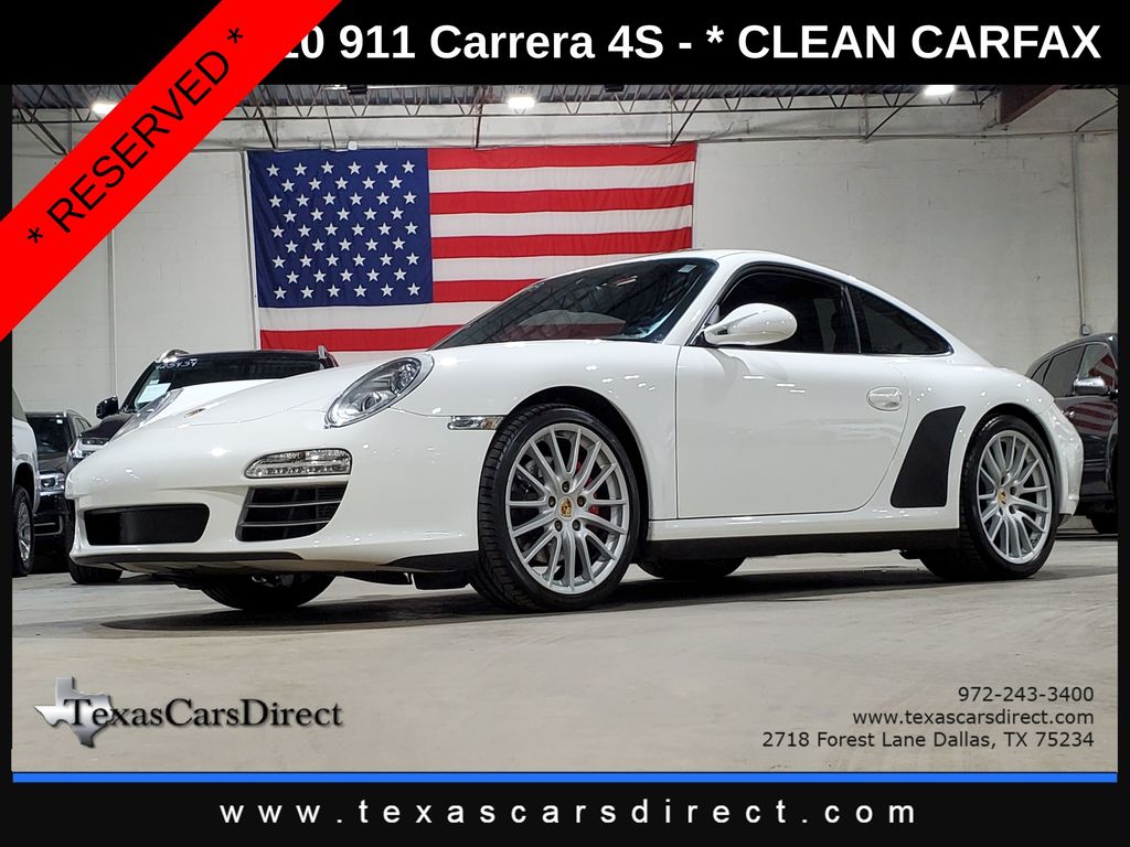 2010 Porsche 911 Carrera 4S Coupe AWD