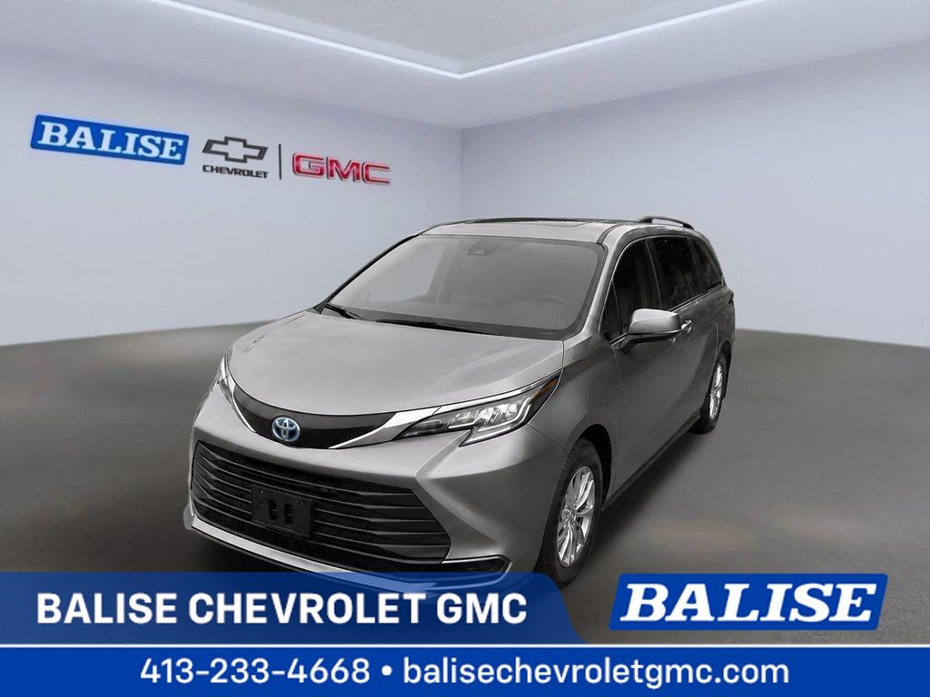 Predawn Gray Mica 2023 Toyota Sienna Minivan All-Wheel Drive Continuously Variable Transmission