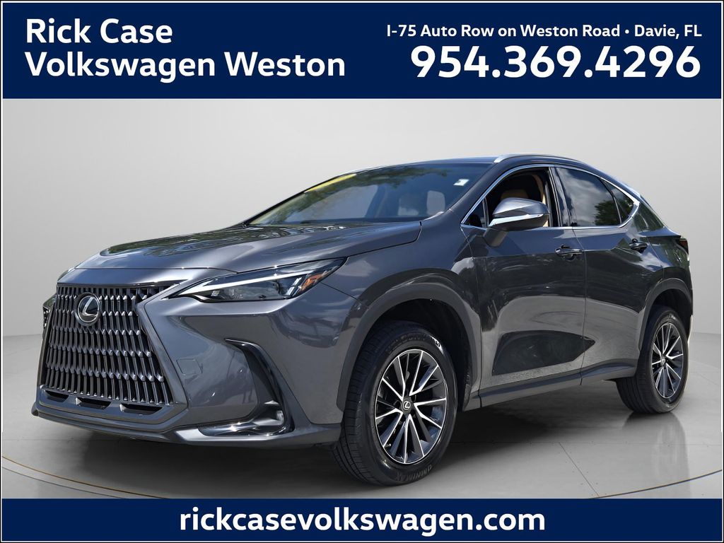 Gray 2023 Lexus NX SUV / Crossover Front-Wheel Drive 8-Speed Automatic
