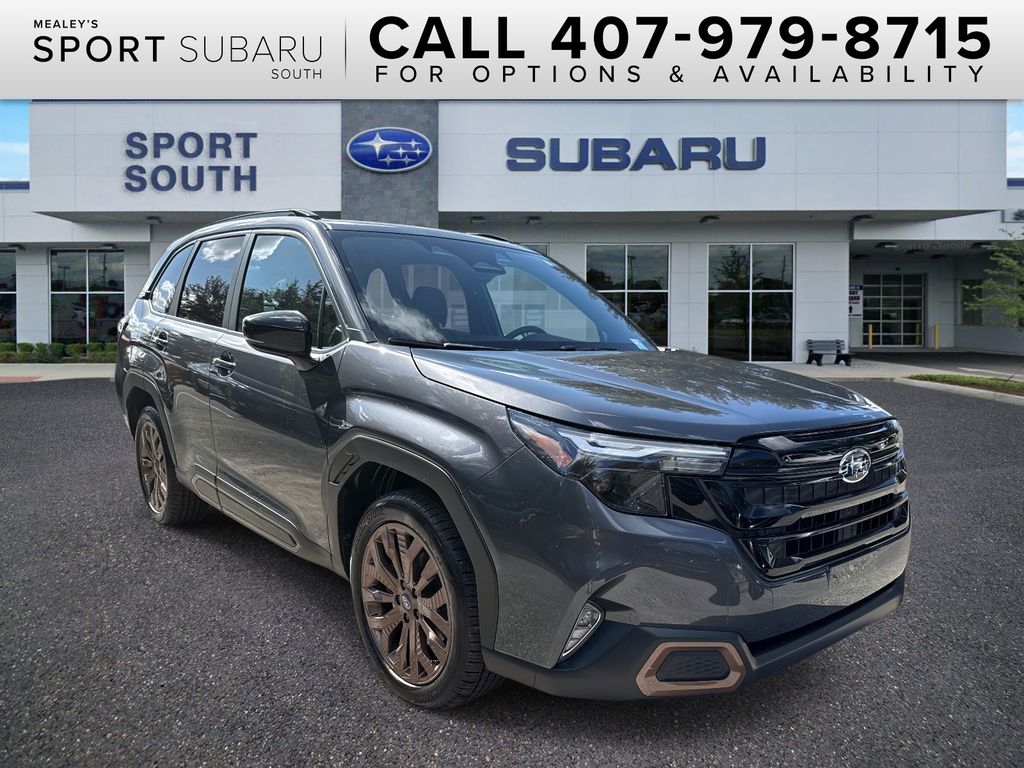 Magnetite Gray Metallic 2026 Subaru Forester SUV / Crossover All-Wheel Drive Continuously Variable Transmission