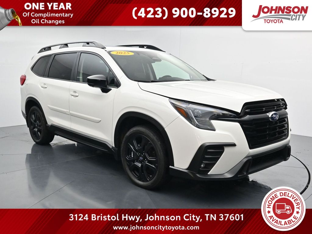 Crystal White Pearl 2025 Subaru Ascent SUV / Crossover All-Wheel Drive Continuously Variable Transmission