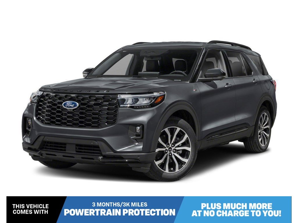 Black Metallic 2026 Ford Explorer SUV / Crossover All-Wheel Drive Automatic