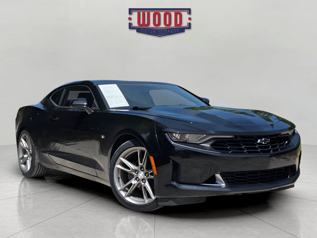 Black 2021 Chevrolet Camaro Coupe Rear-Wheel Drive Automatic