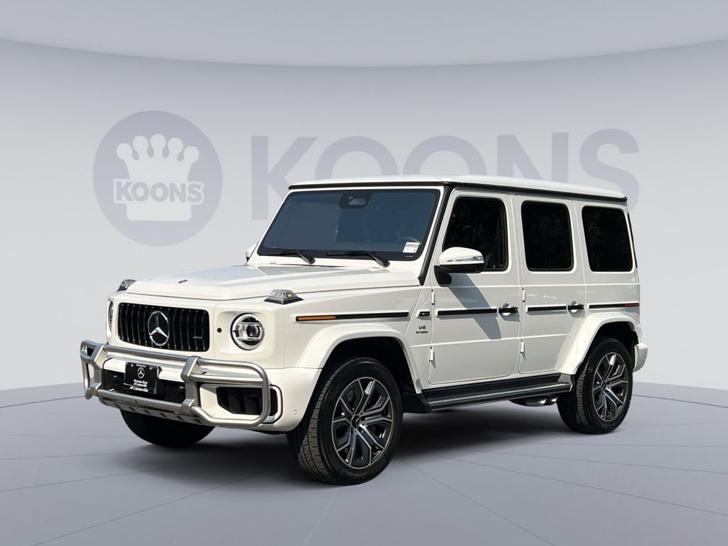 Polar White 2025 Mercedes-Benz G-Class SUV / Crossover All-Wheel Drive 9-Speed Automatic