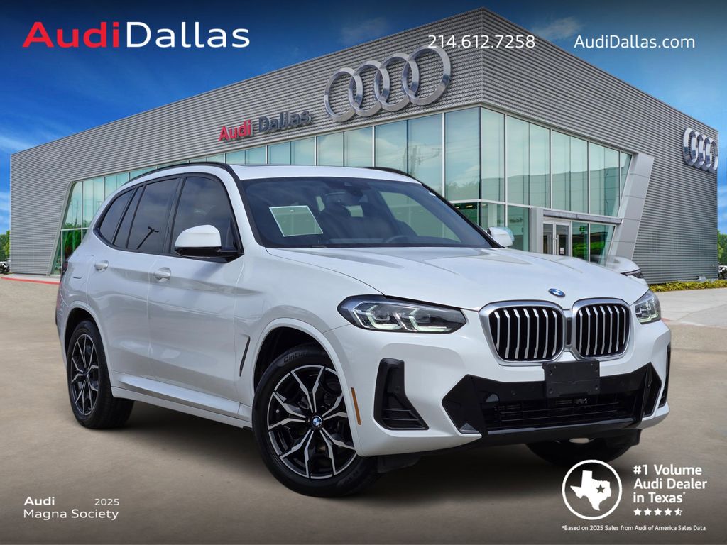 used 2022 BMW X3 car, priced at $29,343
