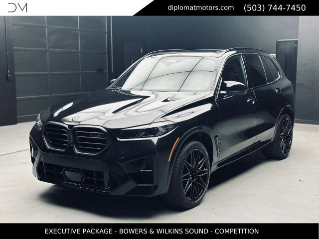Black Sapphire Metallic 2024 BMW X5 M Competition AWD SUV / Crossover All-Wheel Drive 8-Speed Automatic