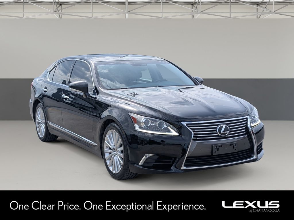 Black (Obsidian) 2013 Lexus LS 460 RWD Sedan Rear-Wheel Drive 8-Speed Automatic