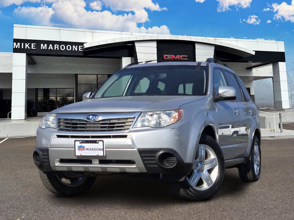 Spark Silver Metallic 2010 Subaru Forester SUV / Crossover All-Wheel Drive 4-Speed Automatic