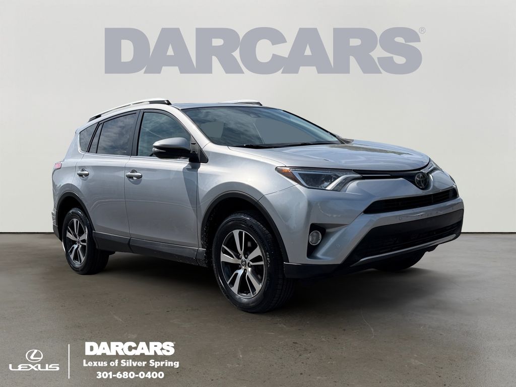 Silver Sky Metallic 2016 Toyota RAV4 SUV / Crossover All-Wheel Drive 6-Speed Automatic