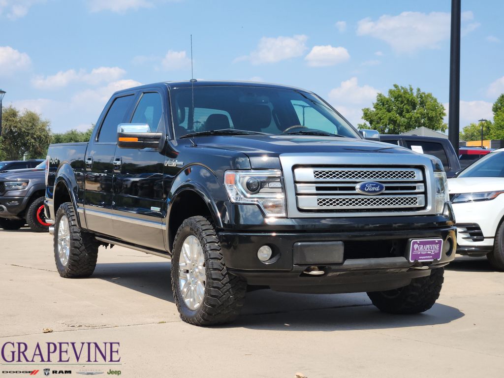 Tuxedo Black Metallic 2013 Ford F-150 Pickup Truck Four-Wheel Drive 6-Speed Automatic