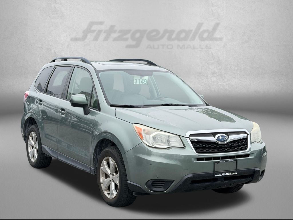 Jasmine Green Metallic 2015 Subaru Forester SUV / Crossover All-Wheel Drive Continuously Variable Transmission