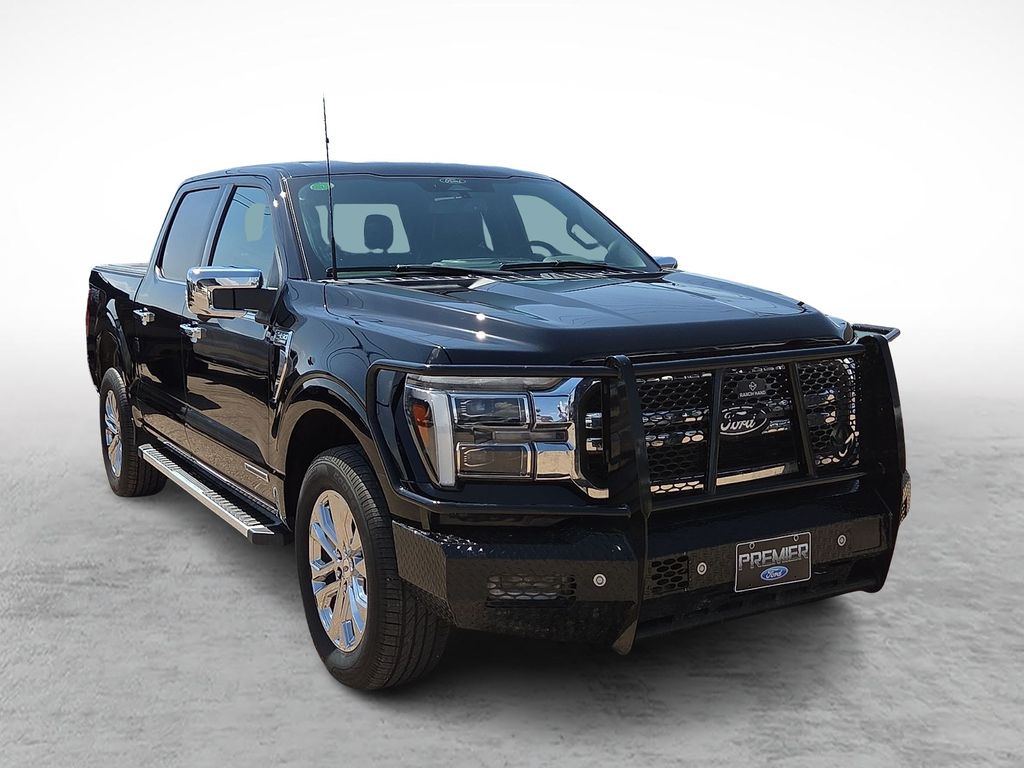 Agate Black Metallic 2024 Ford F-150 Pickup Truck Four-Wheel Drive Automatic