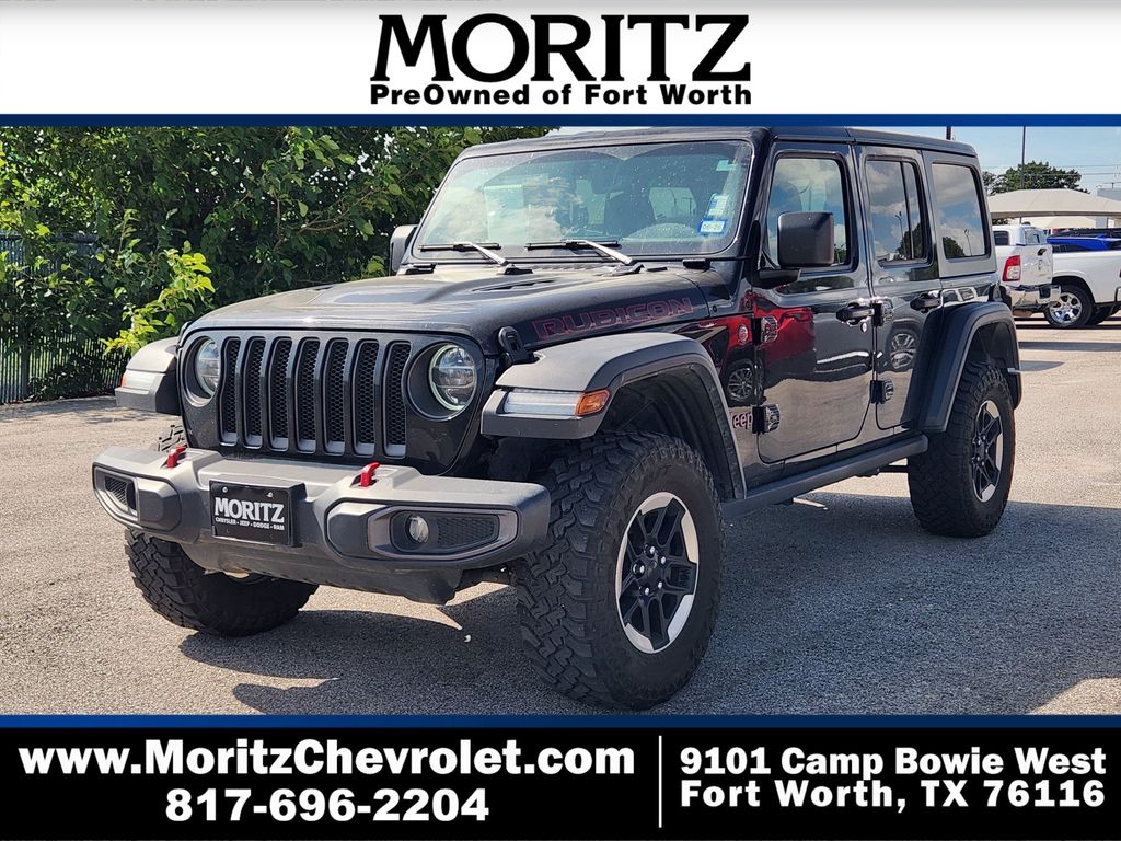Black Clearcoat 2020 Jeep Wrangler SUV / Crossover Four-Wheel Drive 6-Speed Manual