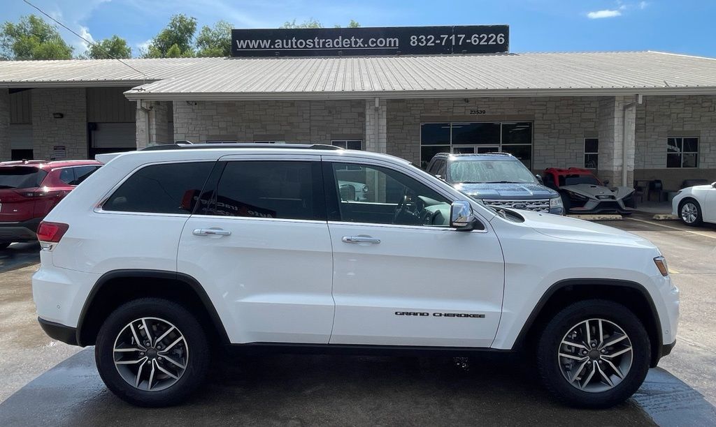 2021 Jeep Grand Cherokee Limited White at Monument Chevrolet