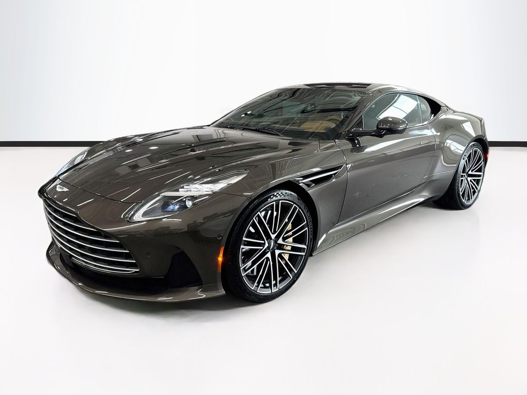 Q Cumberland Gray 2024 Aston Martin DB12 Coupe Rear-Wheel Drive 8-Speed Automatic
